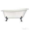 Victoria & Albert Roxburgh 1704mm Stone Bath with Lion’s Paw Feet, Polished Chrome