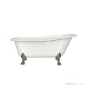 Victoria & Albert Roxburgh 1704mm Stone Bath with Lion’s Paw Feet, Polished Nickel