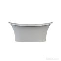 Victoria & Albert Toulouse 1500mm Stone Freestanding Bath, Matt White
