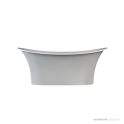 Victoria & Albert Toulouse 1800mm Stone Freestanding Bath, Matt White