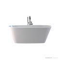 Victoria & Albert Vetralla 1500mm Stone Freestanding Bath, Gloss White
