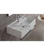 Paco Jaanson - Scarabeo Mezzo 600mm Wall Hung or Bench Basin 1th GLOSS WHITE