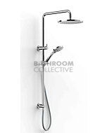 Faucet Strommen - Pegasi Dual Shower 600, Square Arm, 100 Slimline Hand Shower, 250 Head 30674-11