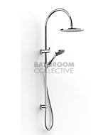 Faucet Strommen - Pegasi Dual Shower 600, Curved Arm, 100 Slimline Hand Shower, 250 Head 30670-11