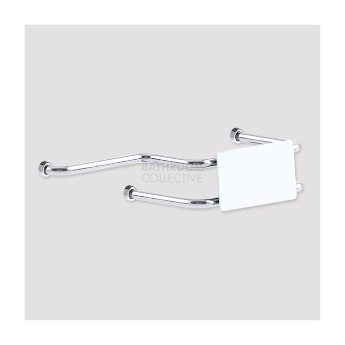 Conserv - Wall Mounted PWD Backrest/Extension Hygienic Seal POLISHED
