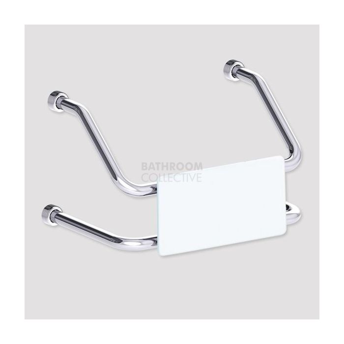Conserv - Wall Mounted PWD Backrest Hygienic Seal POLISHED