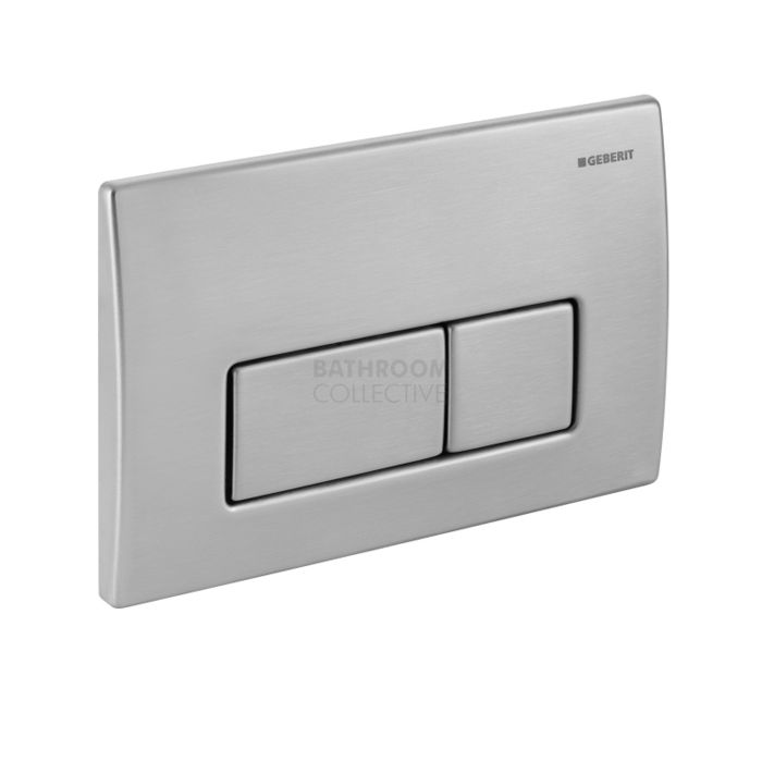 Geberit - Kappa50 Mechanical Dual Flush Button/Access Plate Stainless Steel (Metal)