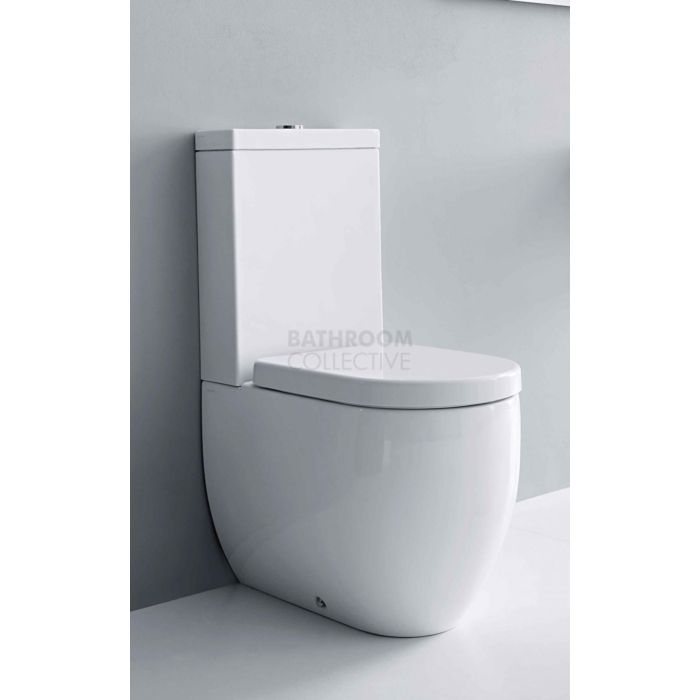 Kerasan - Flo Back to Wall Toilet Suite (P & S Trap 90-160mm)