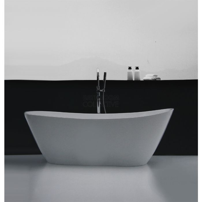 Broadway - Sierra 1500mm Freestanding Acrylic Bath WHITE