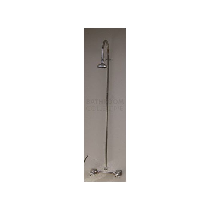 Rainware - Bribe Wall Mounted Outdoor Shower Hot & Cold (bottom inlet)
