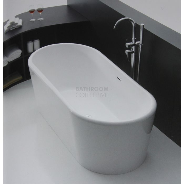 Broadway - Perugia 1500mm Freestanding Acrylic Bath WHITE