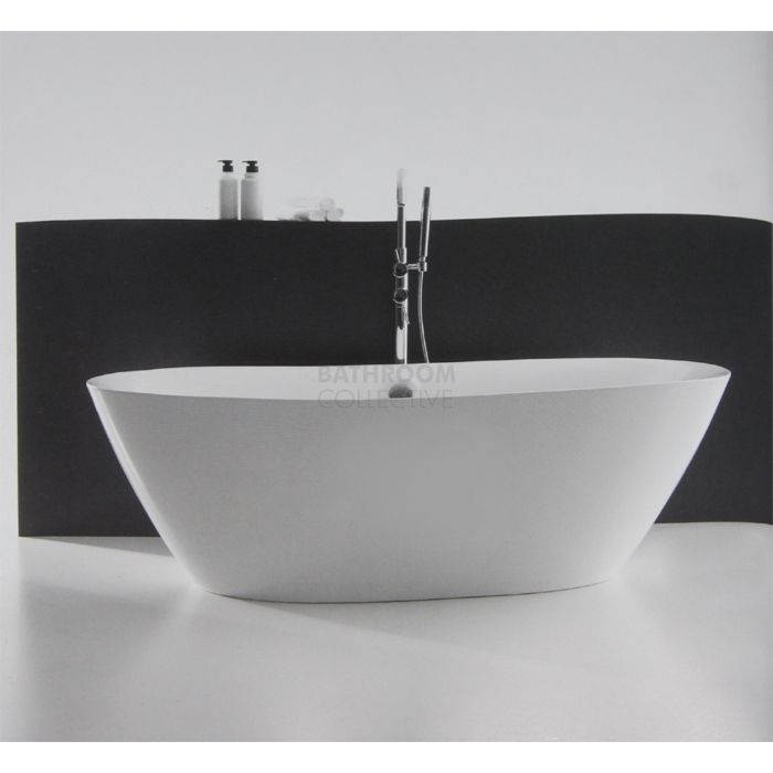 Broadway - Trieste 1800mm Freestanding Acrylic Bath WHITE