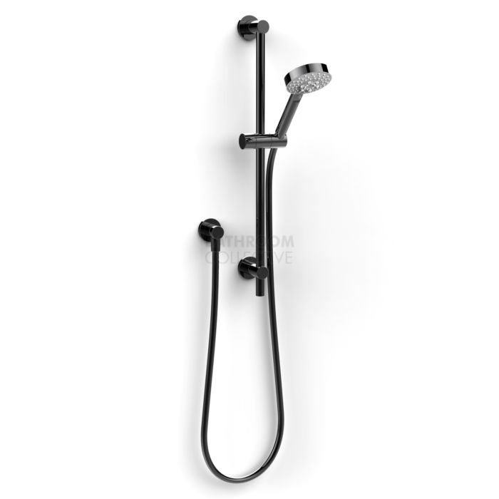 Faucet Strommen - Pegasi Slide Shower 600mm Adjust with Multifunction 100 Disc Head MATTE BLACK 30627-78