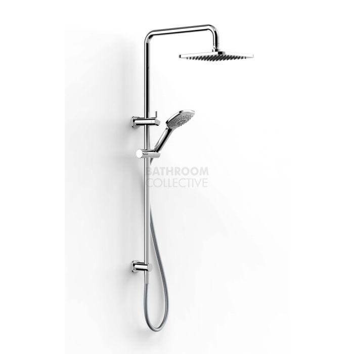 Faucet Strommen - Zeos Dual Shower 600mm Square, 100sq Handpiece 35110-11