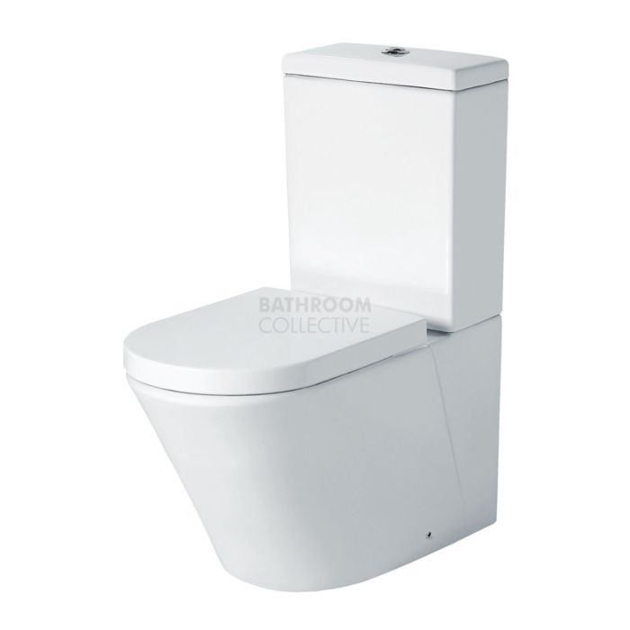 Gallaria - Calais Back To Wall Toilet Suite (Back & Bottom Inlet, P & S Trap 60-210mm)