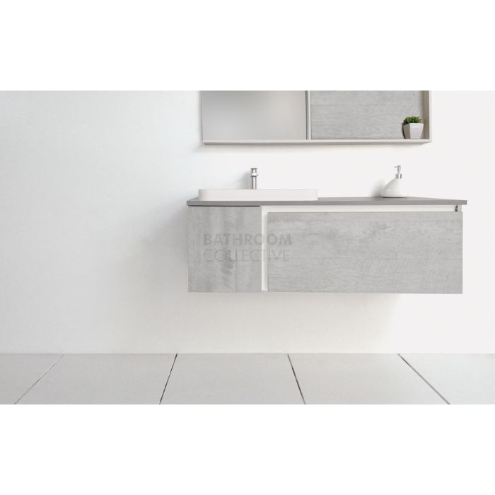 ADP - Edge Wall Hung Vanity 1200mm, 20mm Stone Top (basin not included)
