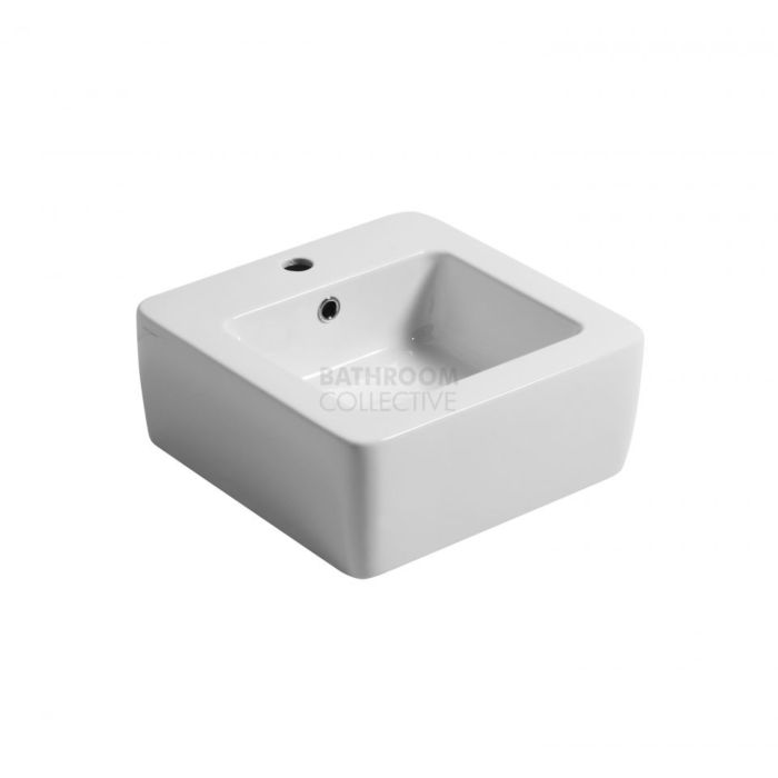 Kerasan - Ego 40 Wall Hung or Counter Top Ceramic Basin (1 tap hole)