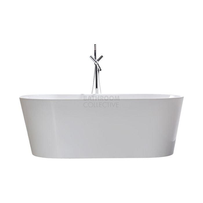 Collections - Arvo 1700mm White Freestanding Acrylic Bathtub 
