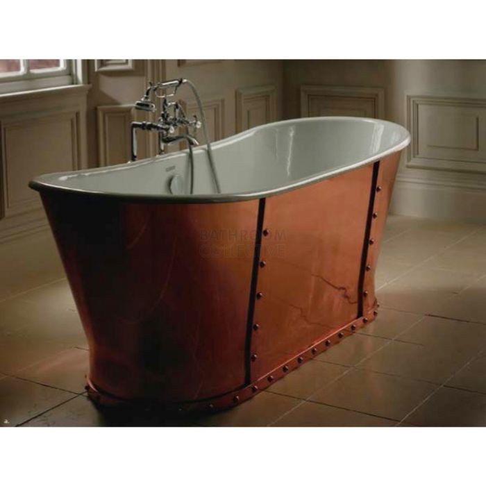 Imperial - Baglioni Cobra 1700mm Cast Iron Freestanding Copper Skirted Luxury Bath