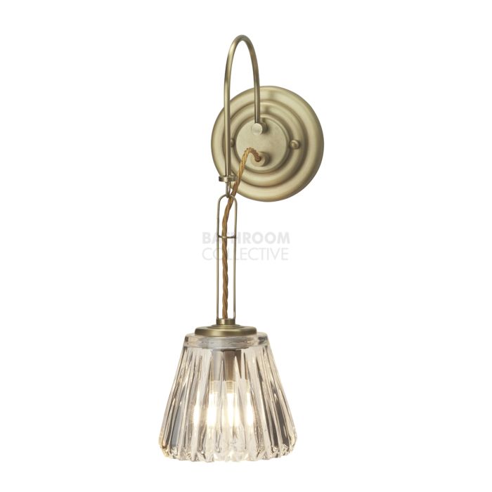 Elstead - Demelza Traditional Bathroom Wall Light in Brushed Brass