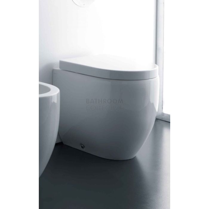 Kerasan - Flo Pedestal Pan Toilet Suite (P & S Trap 90mm)