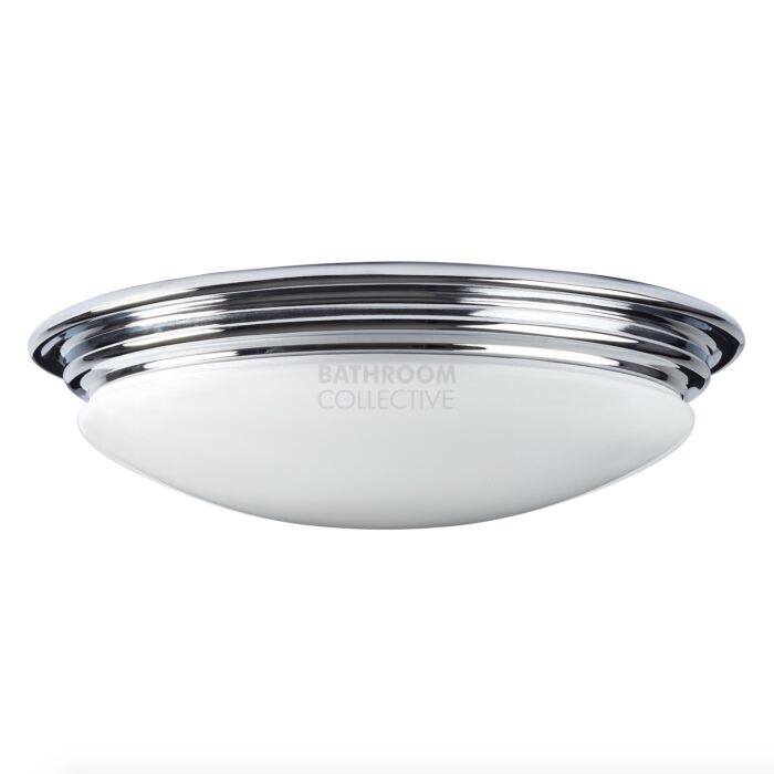 Gulf chrome effect on sale bathroom ceiling light