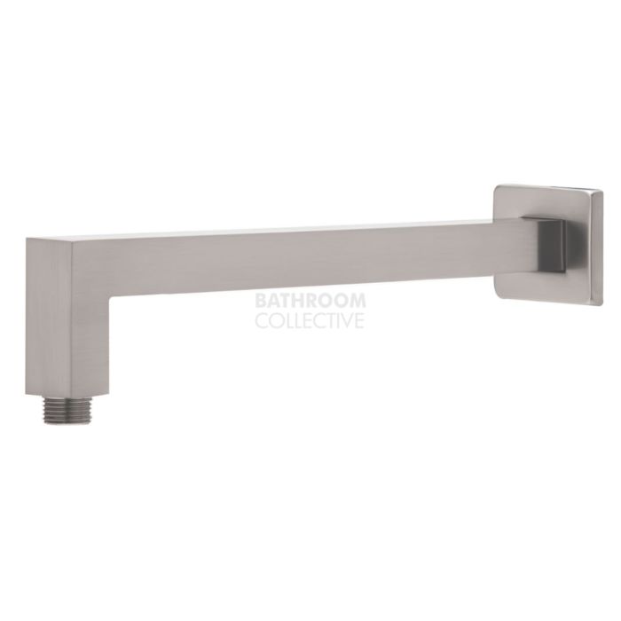 Phoenix Tapware - Lexi Shower Arm Only 400mm Square BRUSHED NICKEL