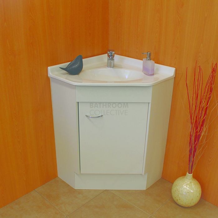 Freestanding Custom Australian Made, Small Corner Bathroom Vanity