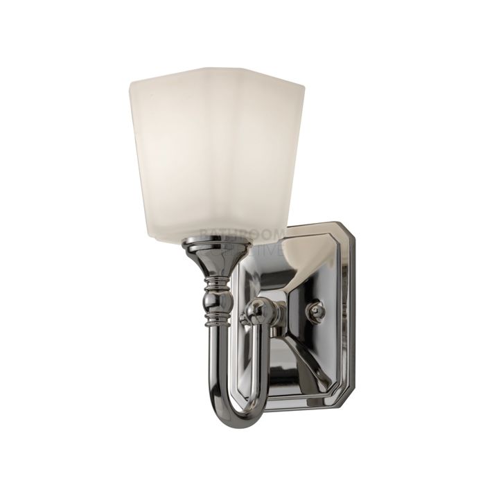 Elstead - Concord 1 Light Traditional Bathroom Wall Light in Polished Chrome