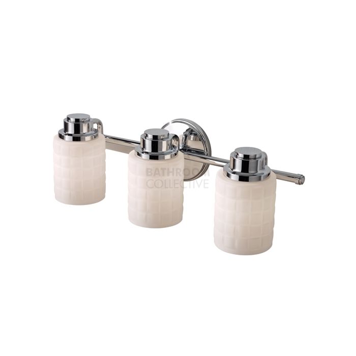 Elstead - Wadsworth 3 Light Traditional Bathroom Above Mirror Light in Polished Chrome