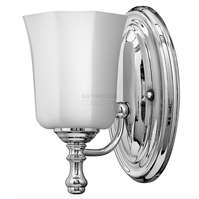 Elstead - Shelly Traditional Bathroom Wall Light in Polished Chrome
