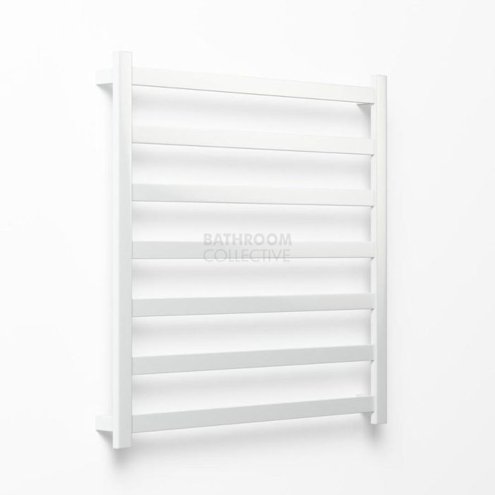 Avenir - Hybrid 1020x1050mm Heated Towel Ladder - Matte White 