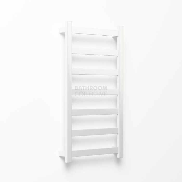 Avenir - Hybrid 1020x600mm Heated Towel Ladder - Matte White 