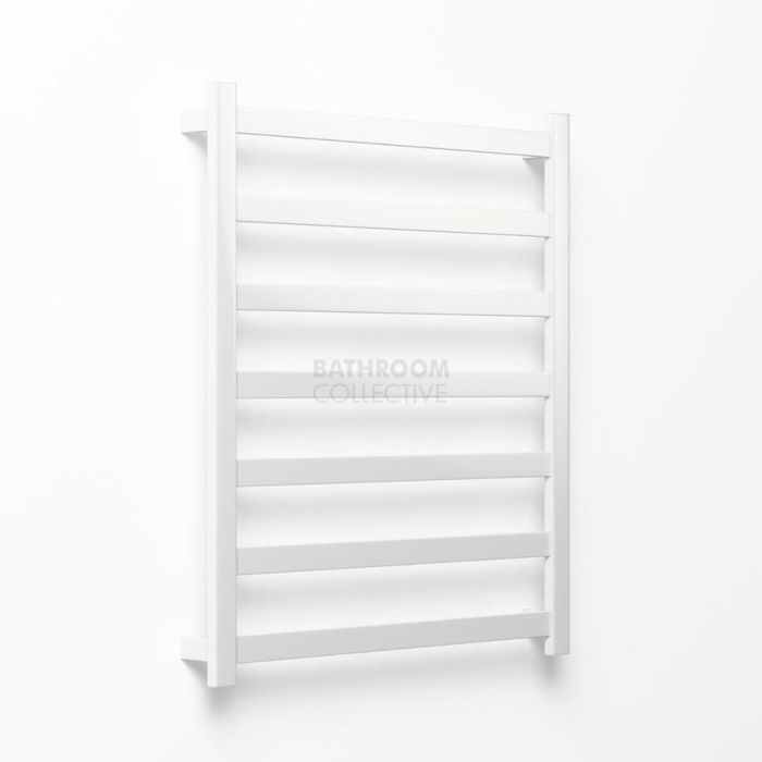 Avenir - Hybrid 1020x900mm Heated Towel Ladder - Matte White 