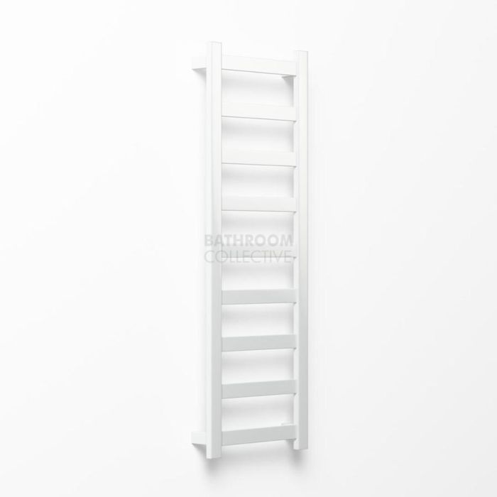 Avenir - Hybrid 1320x450mm Heated Towel Ladder - Matte White 