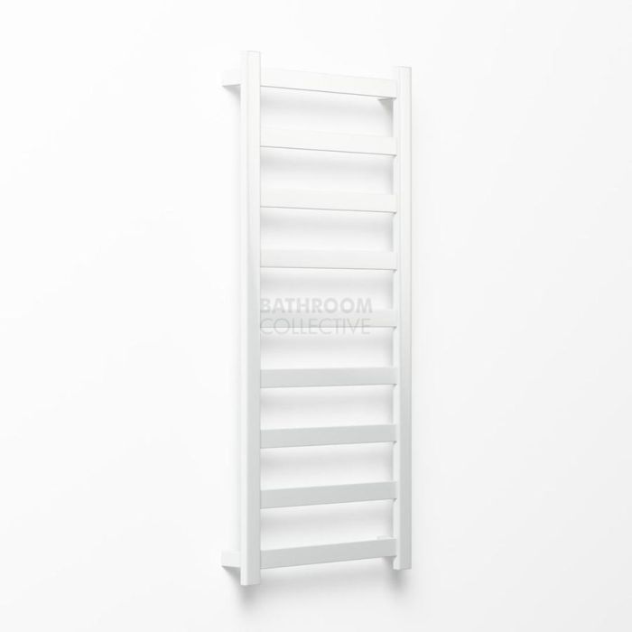 Avenir - Hybrid 1320x600mm Heated Towel Ladder - Matte White 