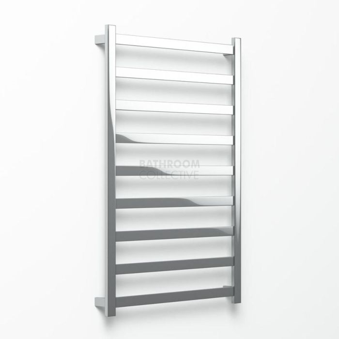Avenir - Hybrid 1320x900mm Heated Towel Ladder - Mirror Stainless Steel 