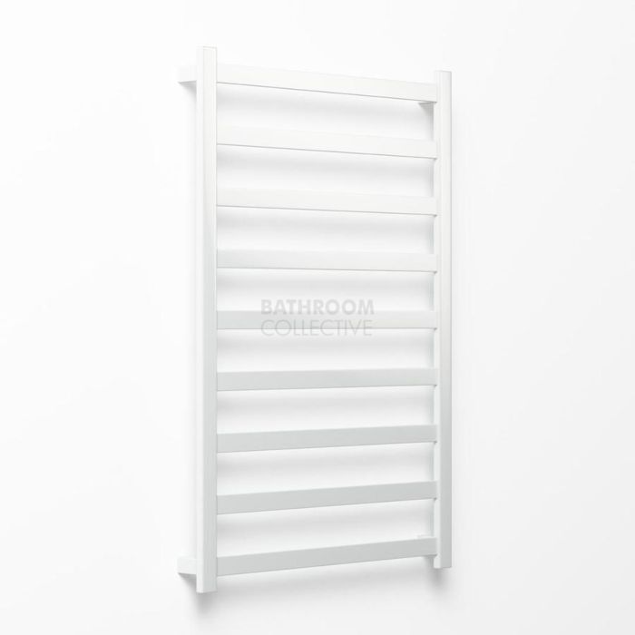 Avenir - Hybrid 1320x900mm Heated Towel Ladder - Matte White 
