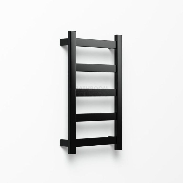 Avenir - Hybrid 720x450mm Heated Towel Ladder - Matte Black 
