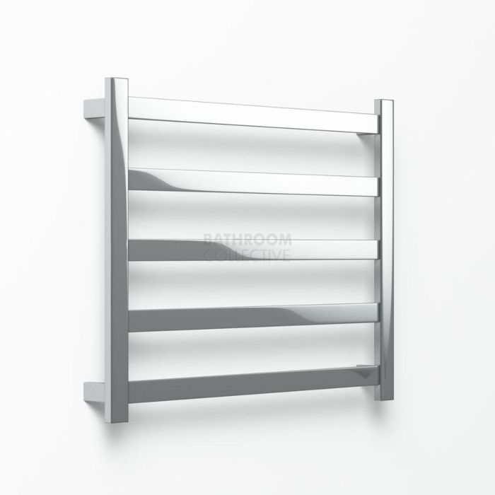 Avenir - Hybrid 720x900mm Heated Towel Ladder - Mirror Stainless Steel 