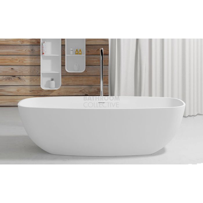 Paco Jaanson - iStone 1800mm Freestanding Stone Bath Tub GLOSS WHITE