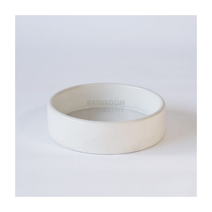 Noodco - The Bowl Concrete Basin in Ivory