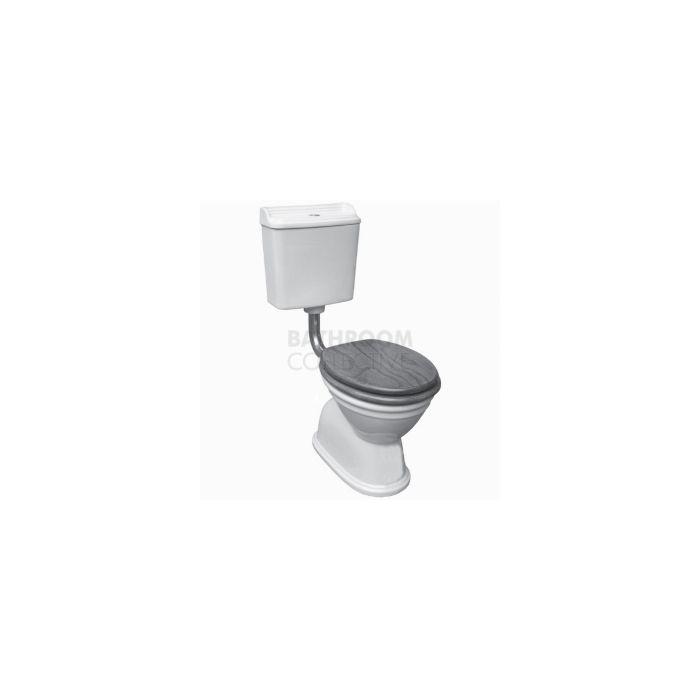 Johnson Suisse - Colonial Feature Link VC Toilet Oak Seat (S Trap 180 - 280mm)