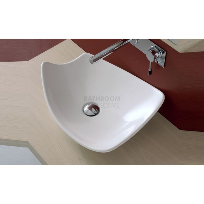 Paco Jaanson - Signature Kong 50 500mm Top Mounted Basin Gloss White
