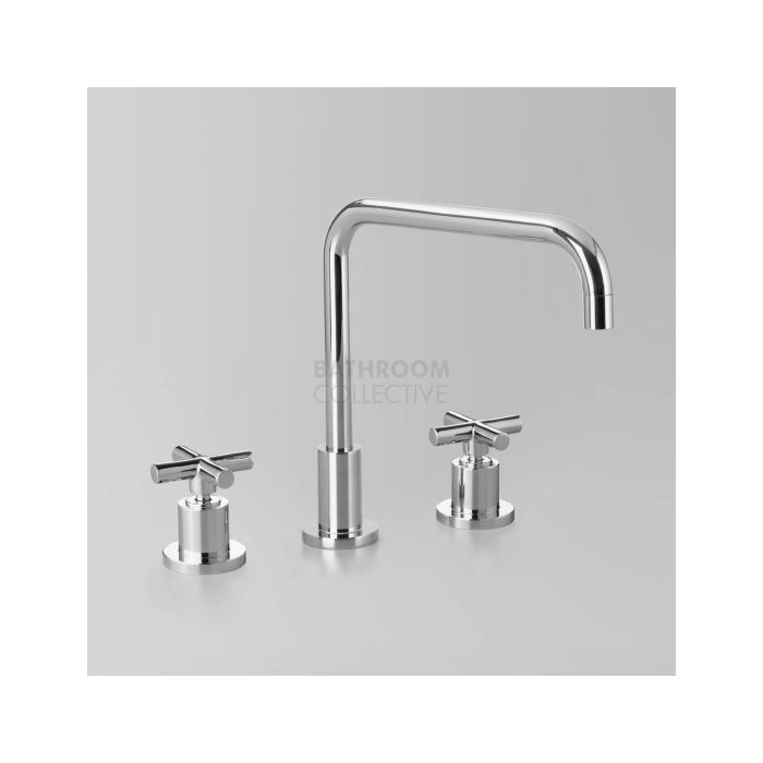 Astra Walker - Icon + Hob Kitchen Sink Tap Set, Cross Handle, CHROME A67.07.V2.FC