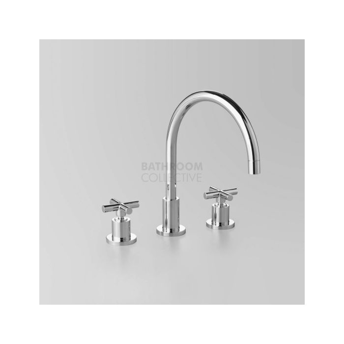 Astra Walker - Icon + Hob Kitchen Sink Tap Set, Cross Handle, CHROME A67.07.V9.FC