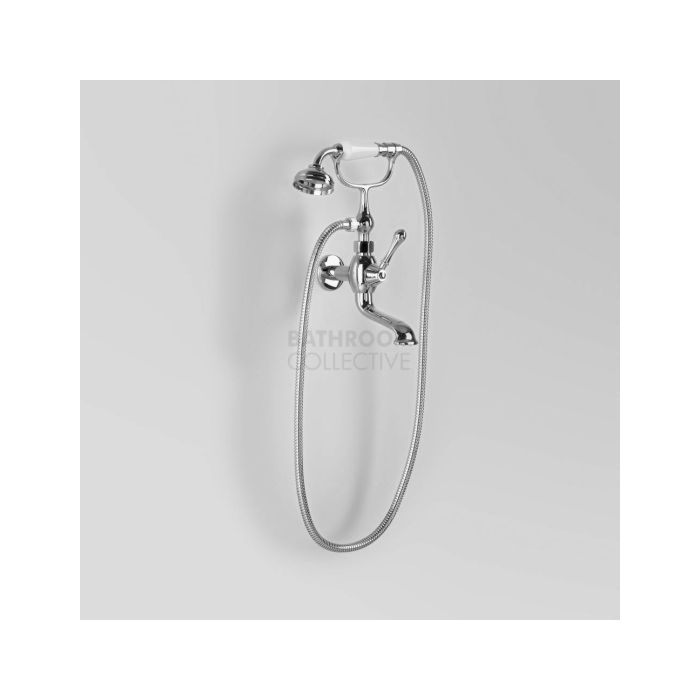 Astra Walker - Olde English Exposed Shower/Bath Diverter with hand shower (no taps) CHROME A51.24