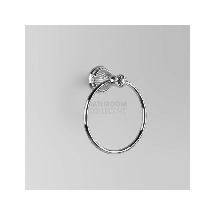 Astra Walker - Swan Towel Ring CHROME A53.51