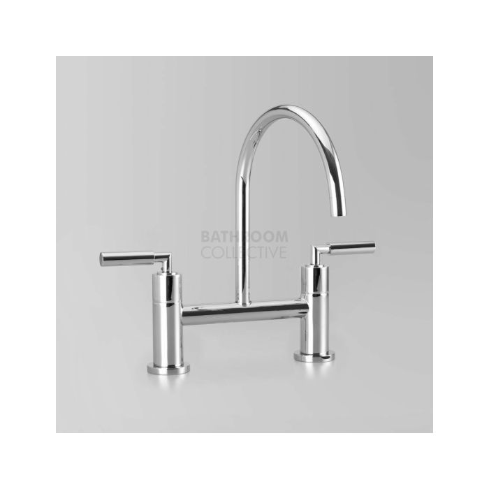 Astra Walker - Icon + Lever Exposed Kitchen Sink Tap Set CHROME A67.31.LH