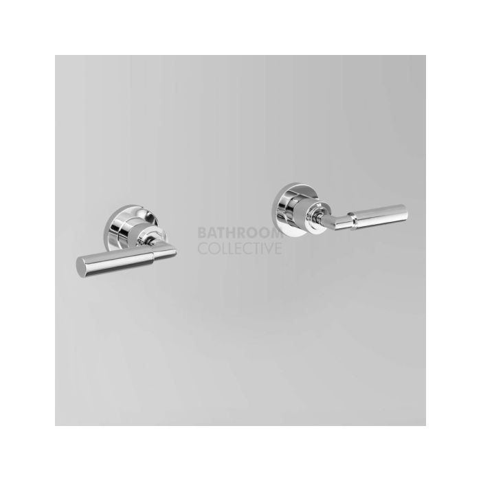 Astra Walker - Icon + Lever Wall Tap Set CHROME A67.49.LH